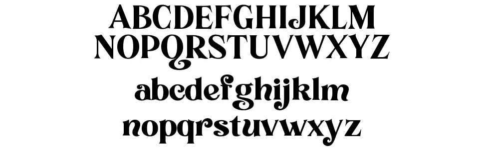 Foldnickfont specimens
