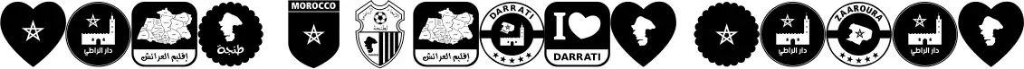 Font Tanger Color