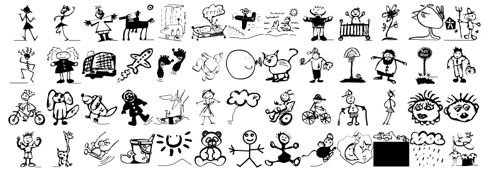 For Kidsfont specimens