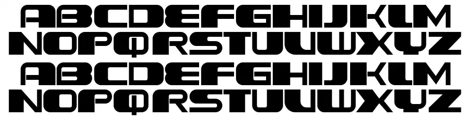 Foreheadfont specimens