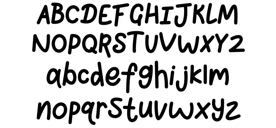 Fukedfont specimens