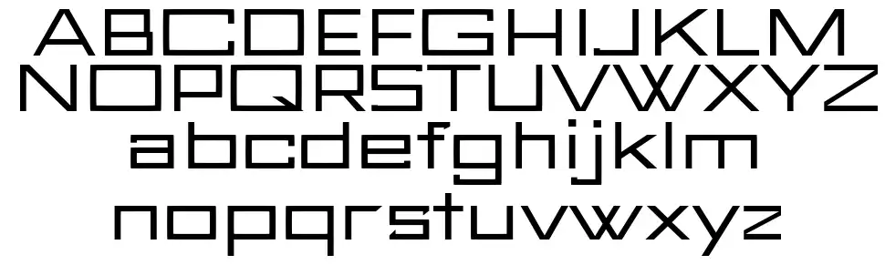 FuturBlockfont specimens
