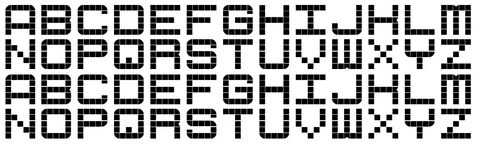 G7 Cube 5font specimens