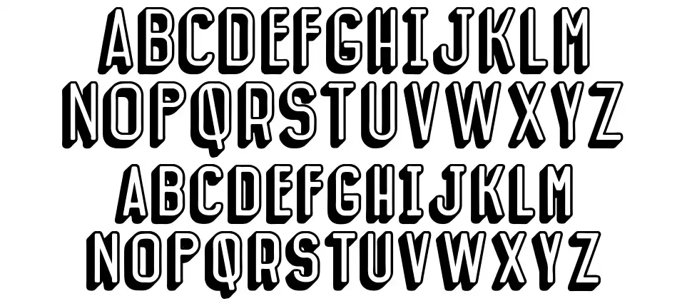 Gallagherfont specimens