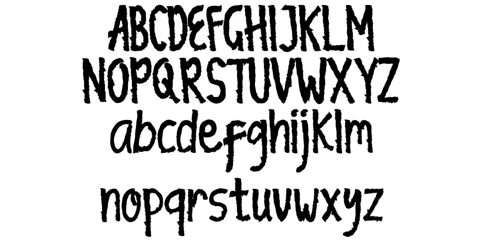Garan Foxfont specimens