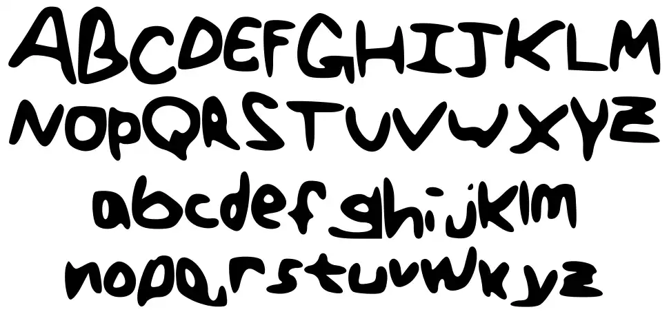 Generic Teenagerfont specimens