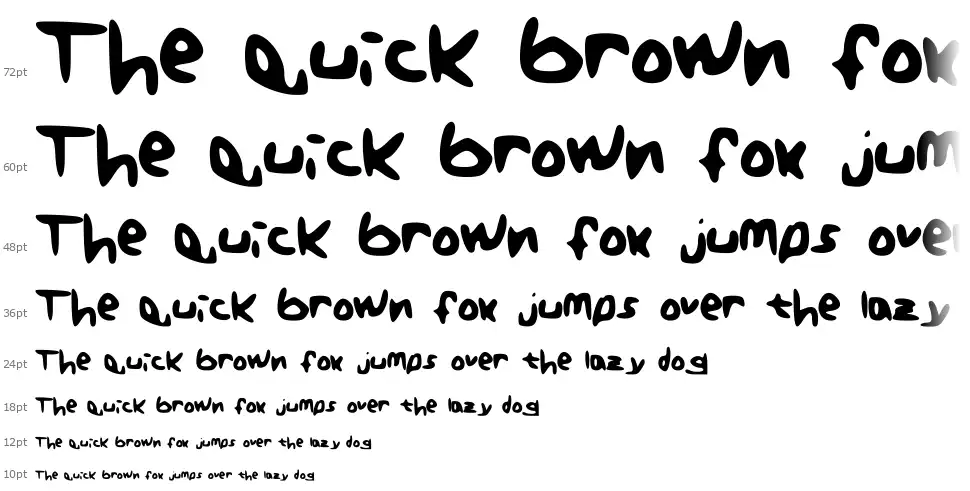 Generic Teenagerfont waterfall