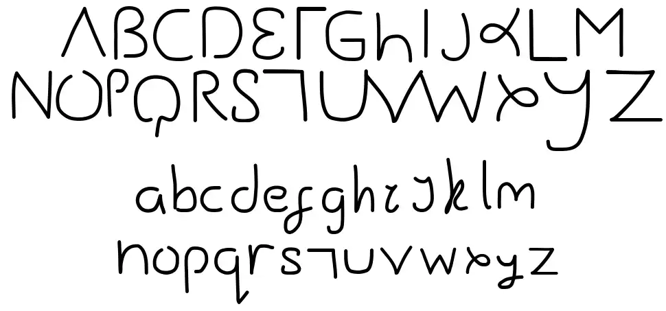 Gesture Sans/Pointsfont specimens