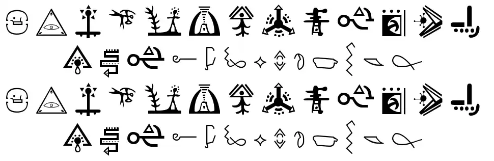 Giedi Golden Diskfont specimens