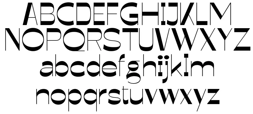 Glimpsefont specimens