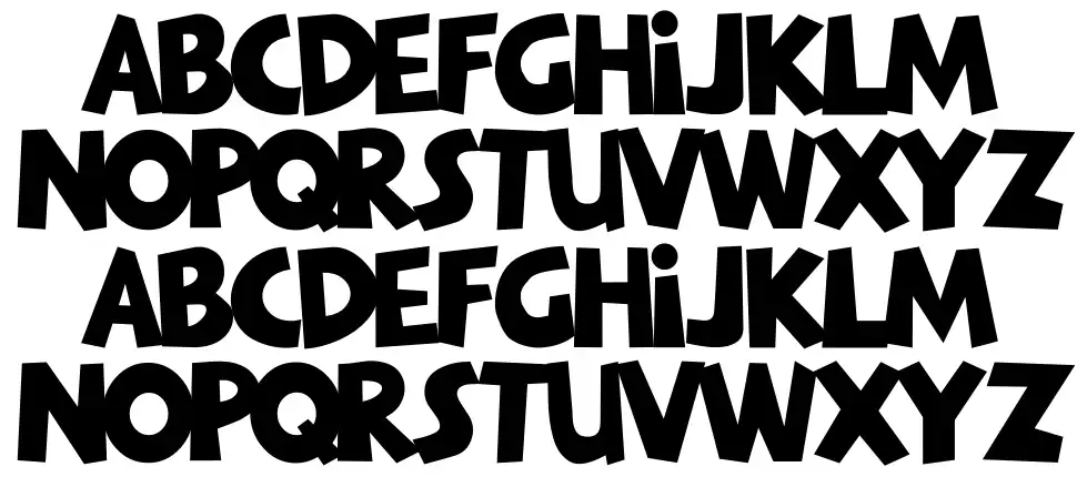 Glory Unitedfont specimens