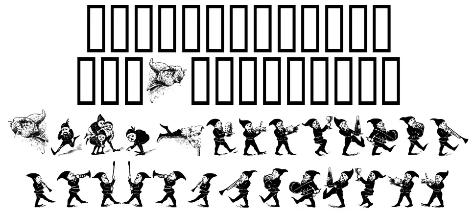 Gnomesfont specimens