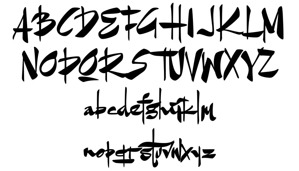 Goatskin Brushfont specimens