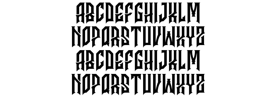 Godhongfont specimens