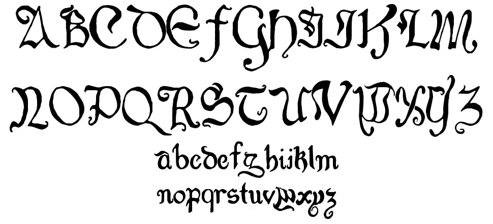 Goldilocks_Reprisedfont specimens