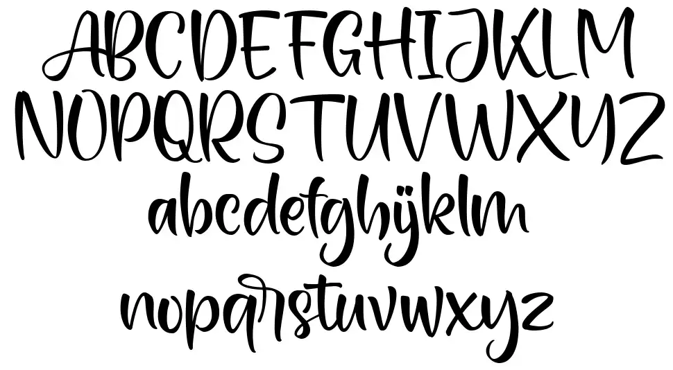 Goldyfont specimens