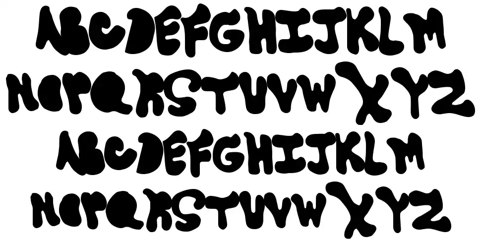 Gone Awayfont specimens