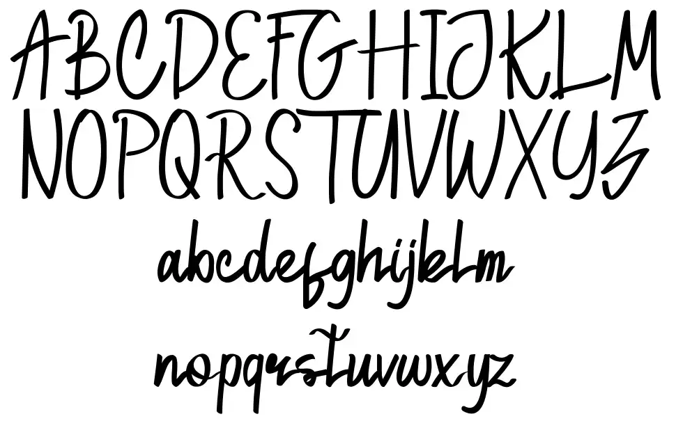 Gonlotus Fangwell Scriptfont specimens