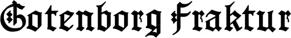 Gotenborg Fraktur
