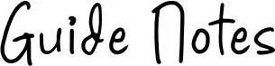 Guide Notes