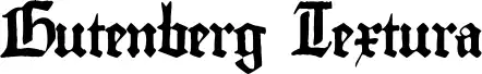 Gutenberg Textura