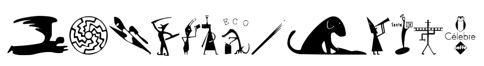 Guto Lacaz PWfont specimens