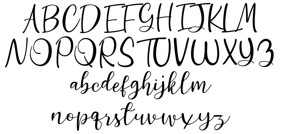 Guttenlyfont specimens