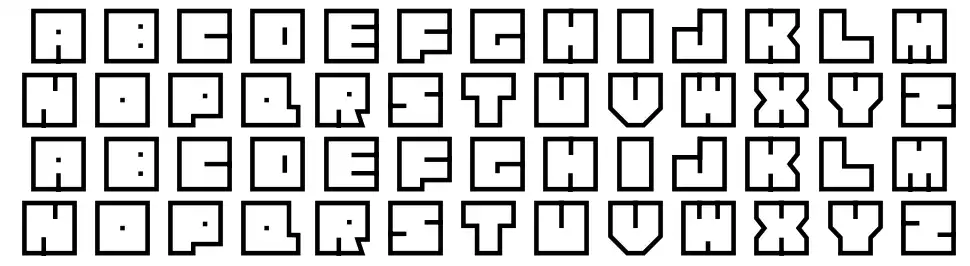 Haco Fontfont specimens