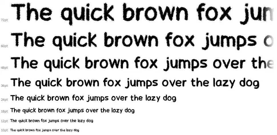 Hairy Beardfont waterfall