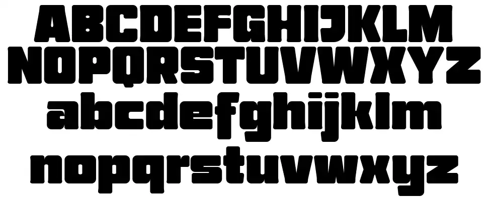 Half Blvdfont specimens