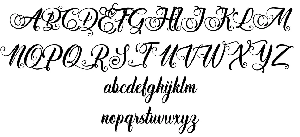 Halloween Witches Displayfont specimens
