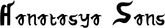 Hanatasya Sans