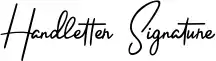 Handletter Signature