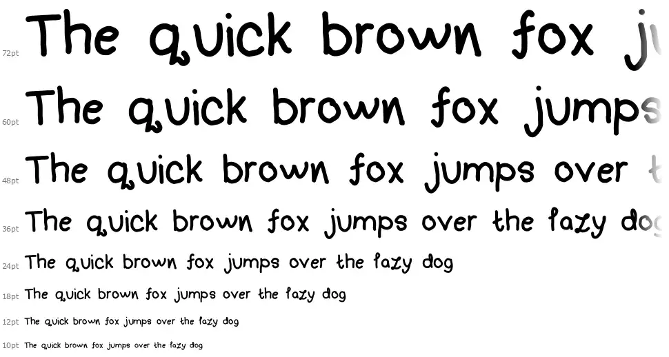 Handwriting 4 by CAfont waterfall