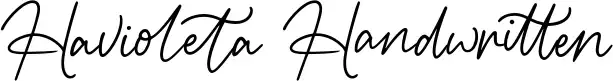 Havioleta Handwritten