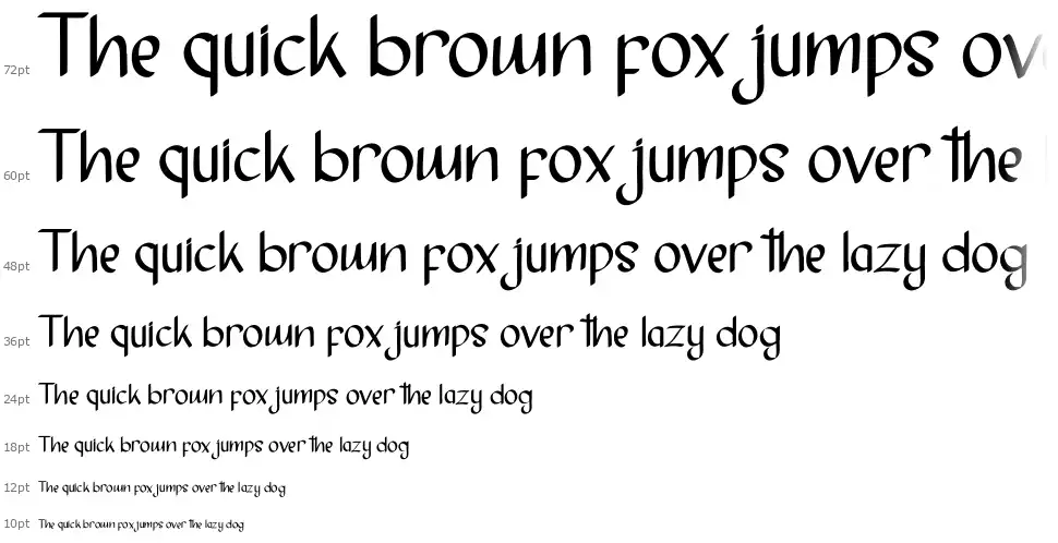 Hello Saturdayfont waterfall
