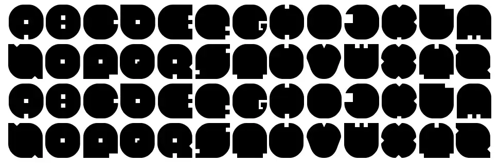 Helmetfont specimens