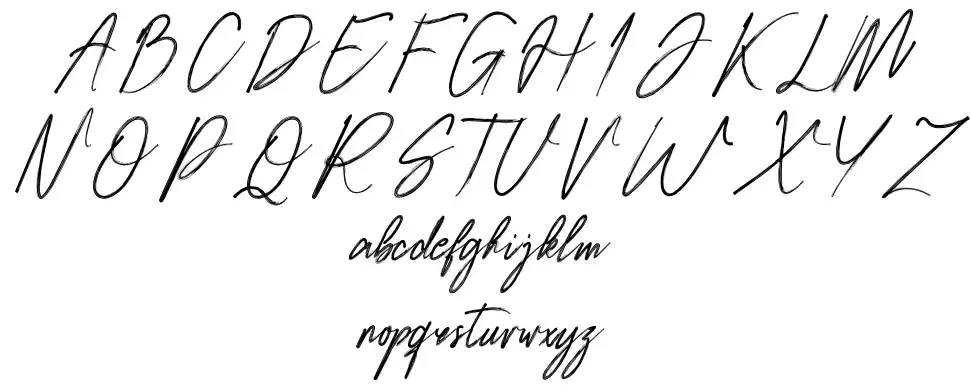 Hembusanfont specimens