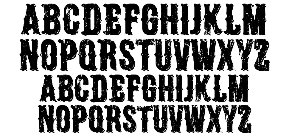 Henry McCartyfont specimens