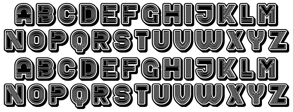 Hertzfont specimens