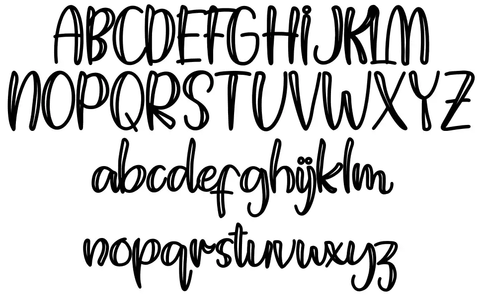 Holliday Springfont specimens