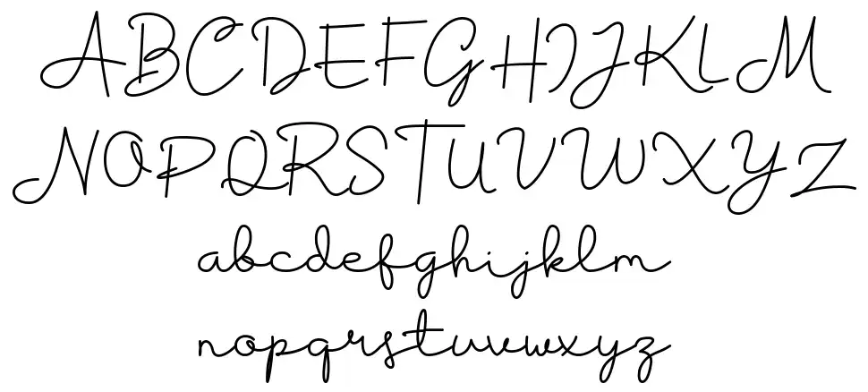 Housttikfont specimens