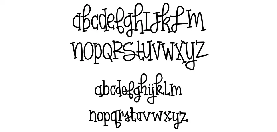 Huffleclawfont specimens