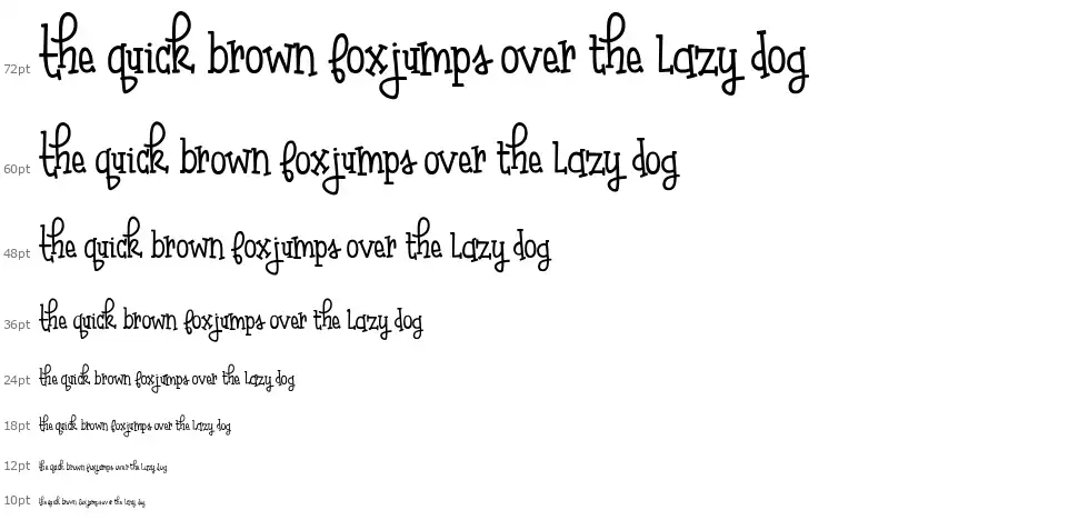 Huffleclawfont waterfall