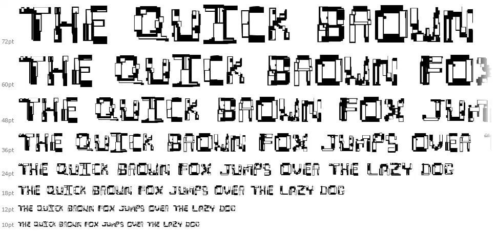 Hydrogenfont waterfall