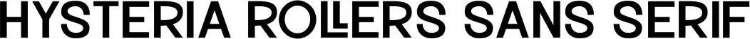 Hysteria Rollers Sans Serif