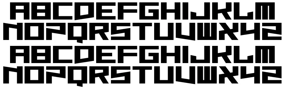 Hysterixfont specimens