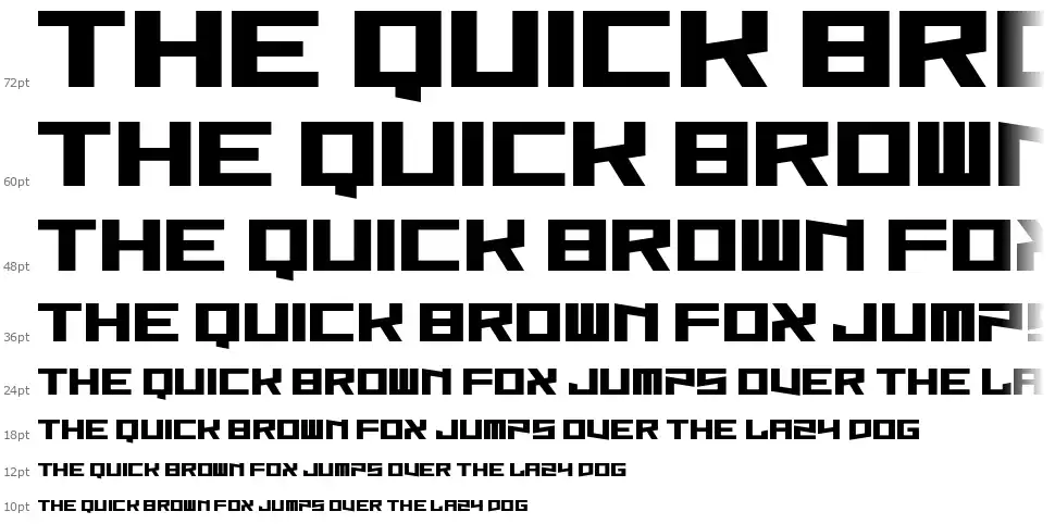 Hysterixfont waterfall