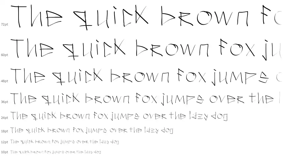 I Lost It In The Streetfont waterfall