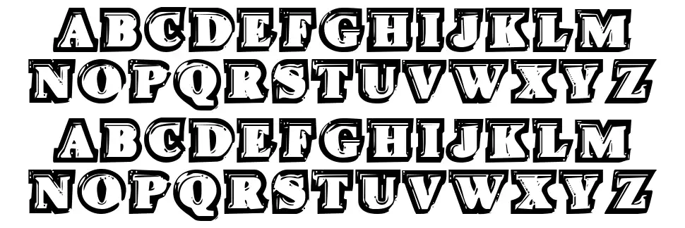 Icebox Artfont specimens
